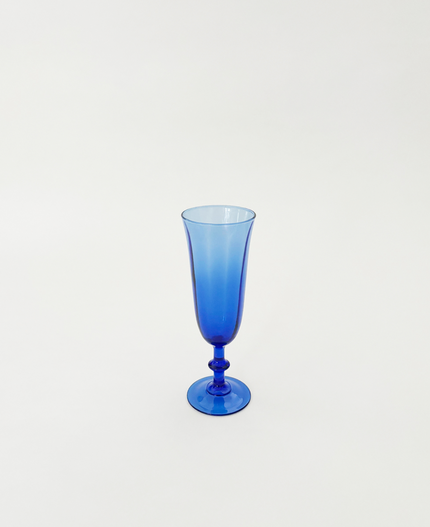 COBALT CHAMPAGNE GLASSES