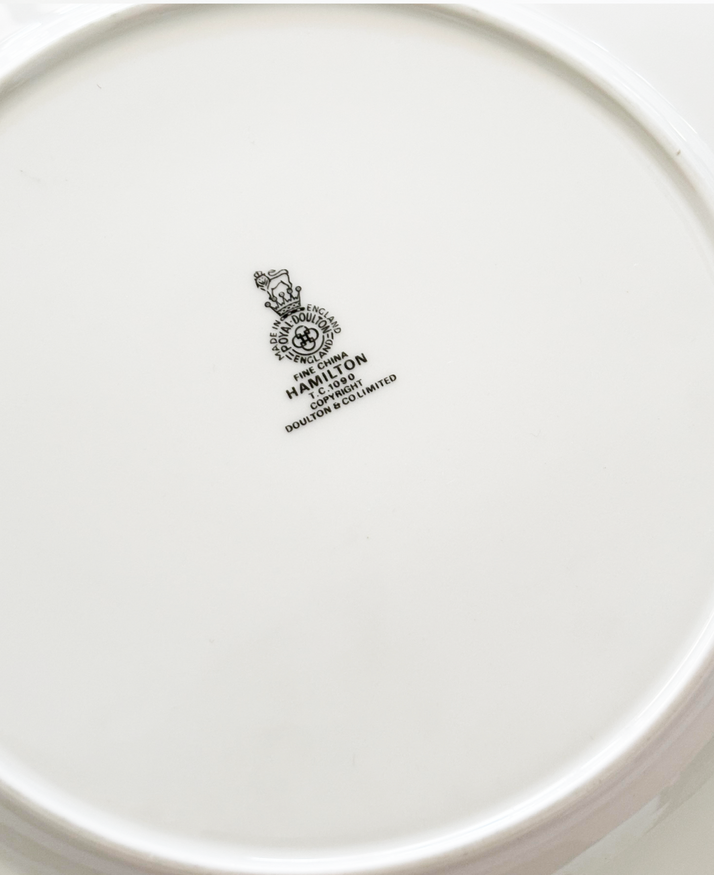 ROYAL DOULTON HAMILTON PLATES