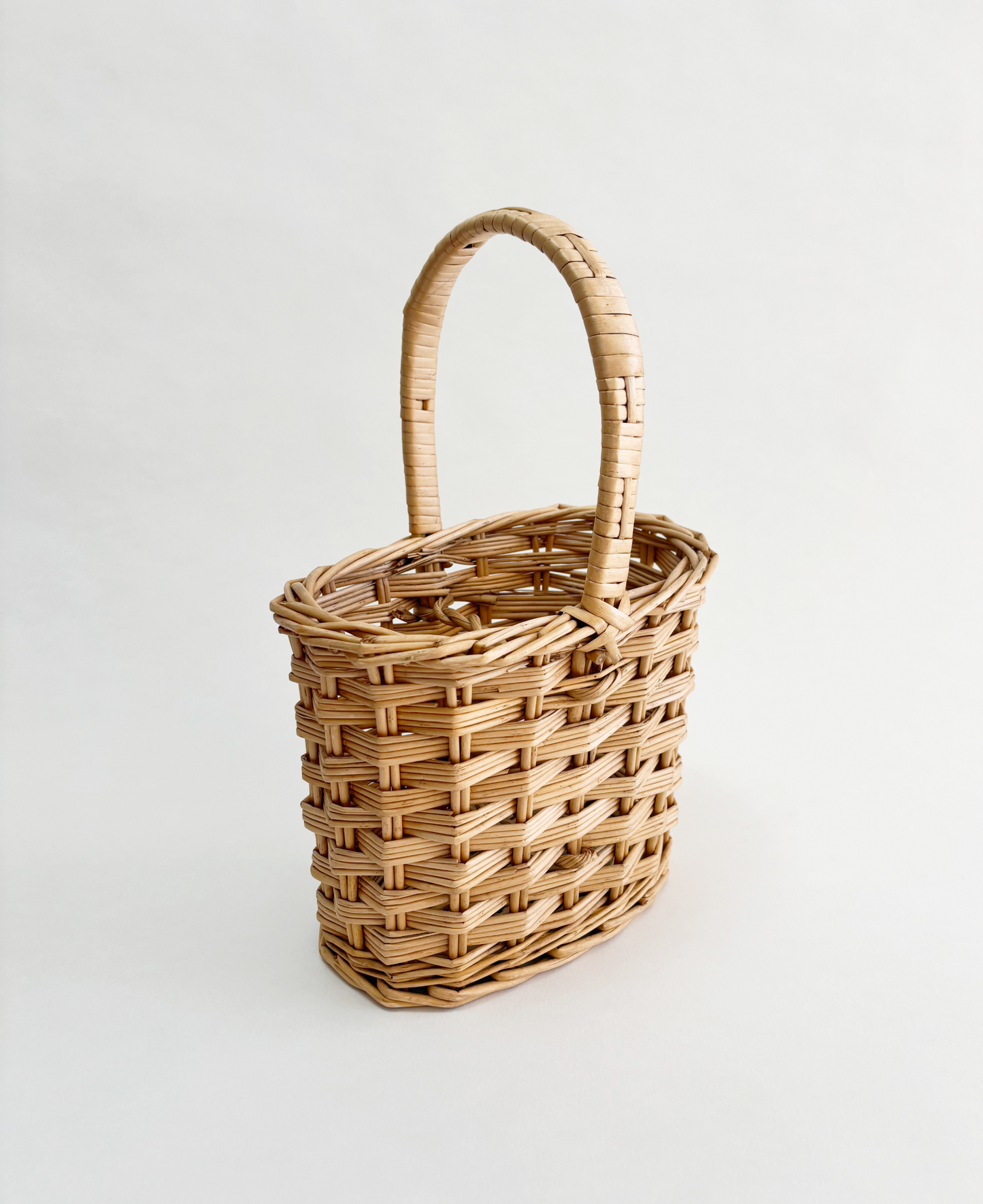 WICKER WINE BASKET
