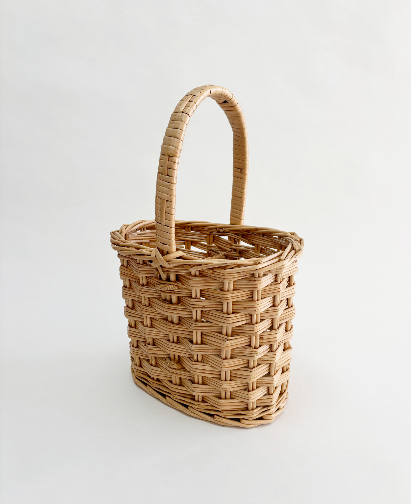 WICKER WINE BASKET