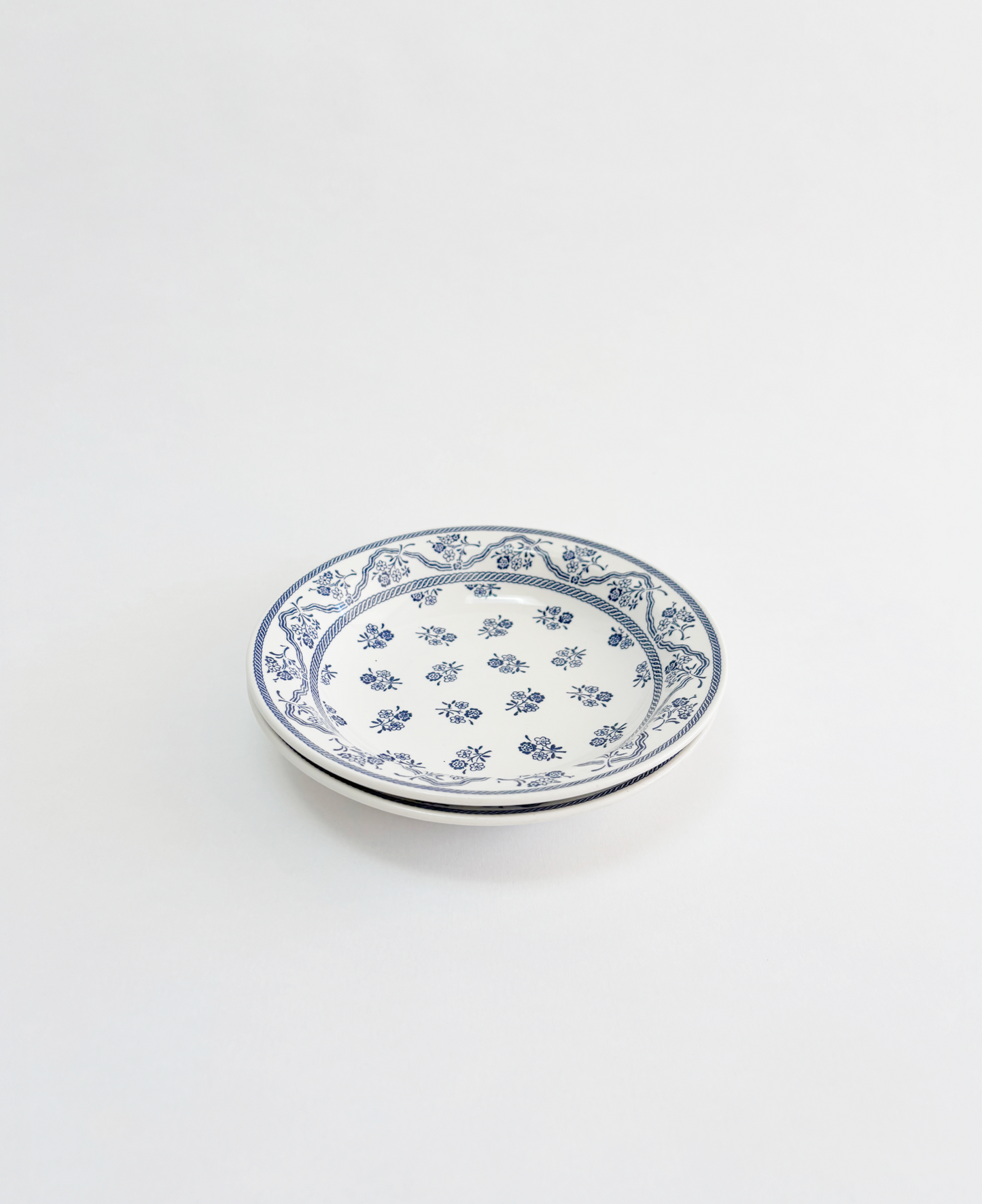 SMALL BLUE FLORAL BOWLS