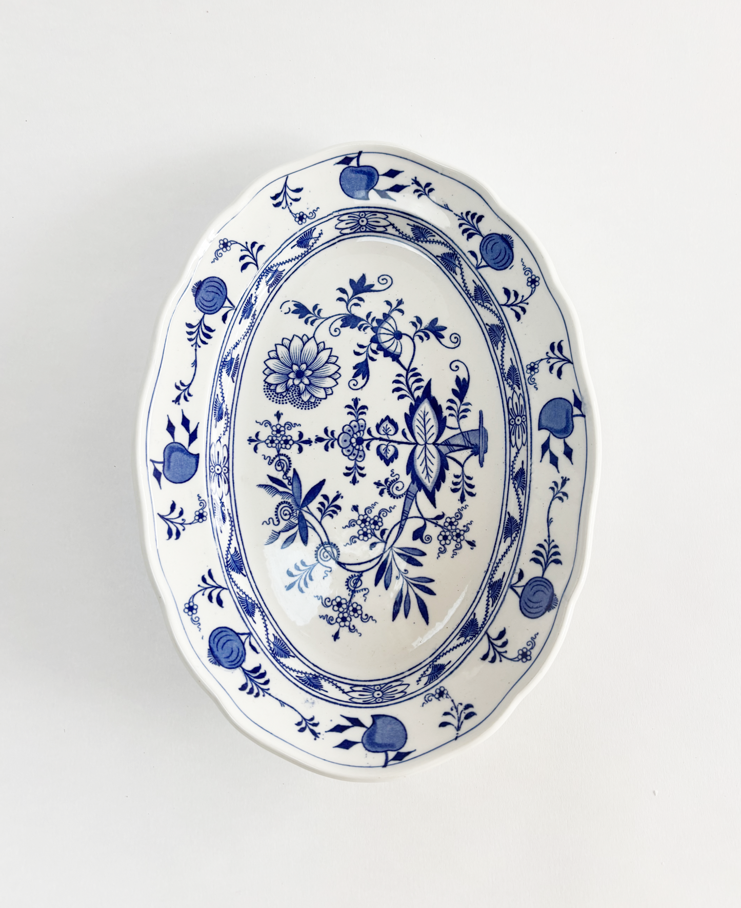 BLUE ONION SERVING PLATTER