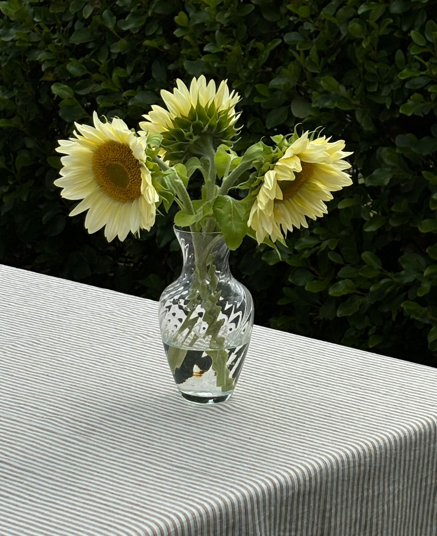 SWIRL GLASS VASE