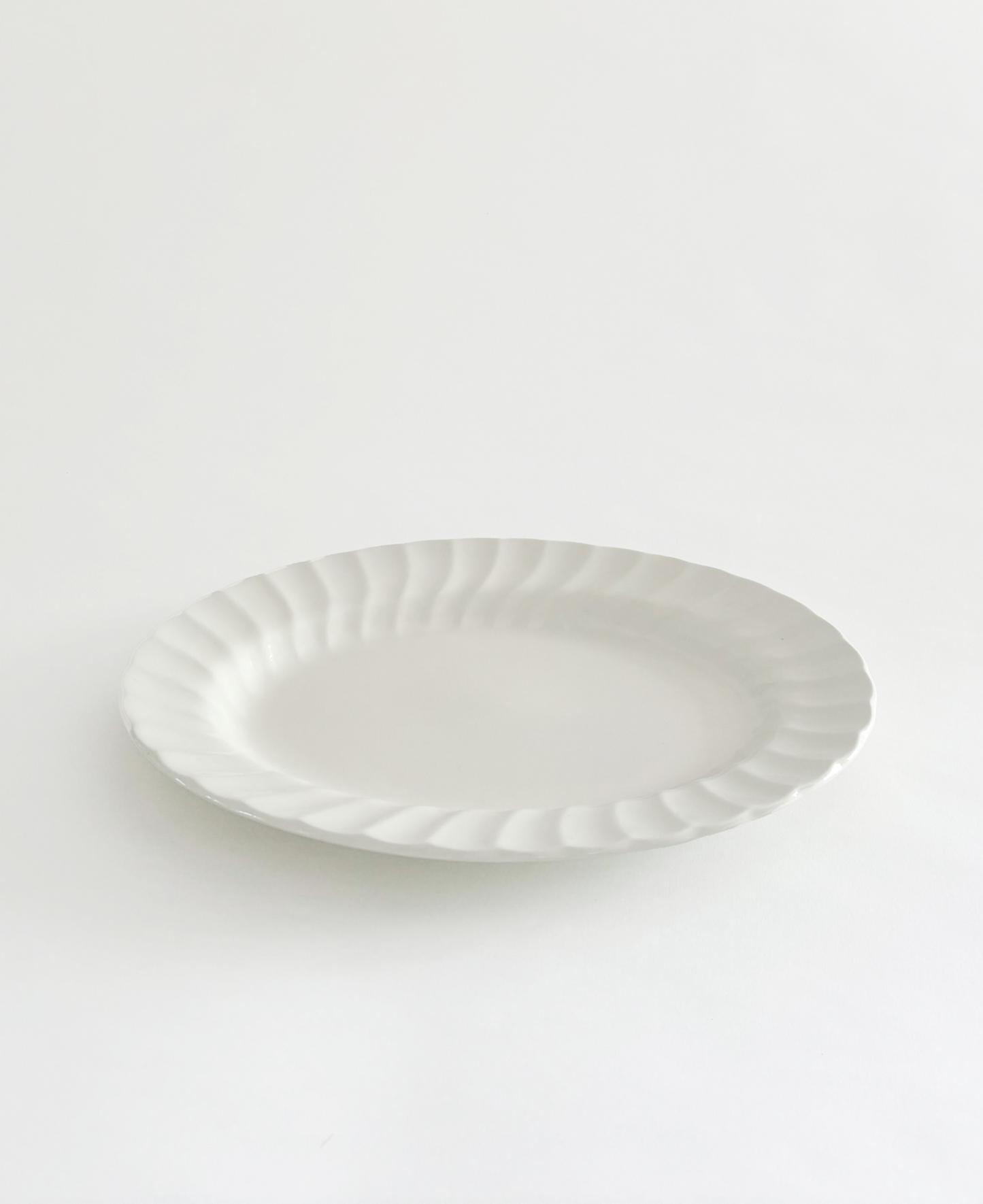 WHITE OVAL PLATTER