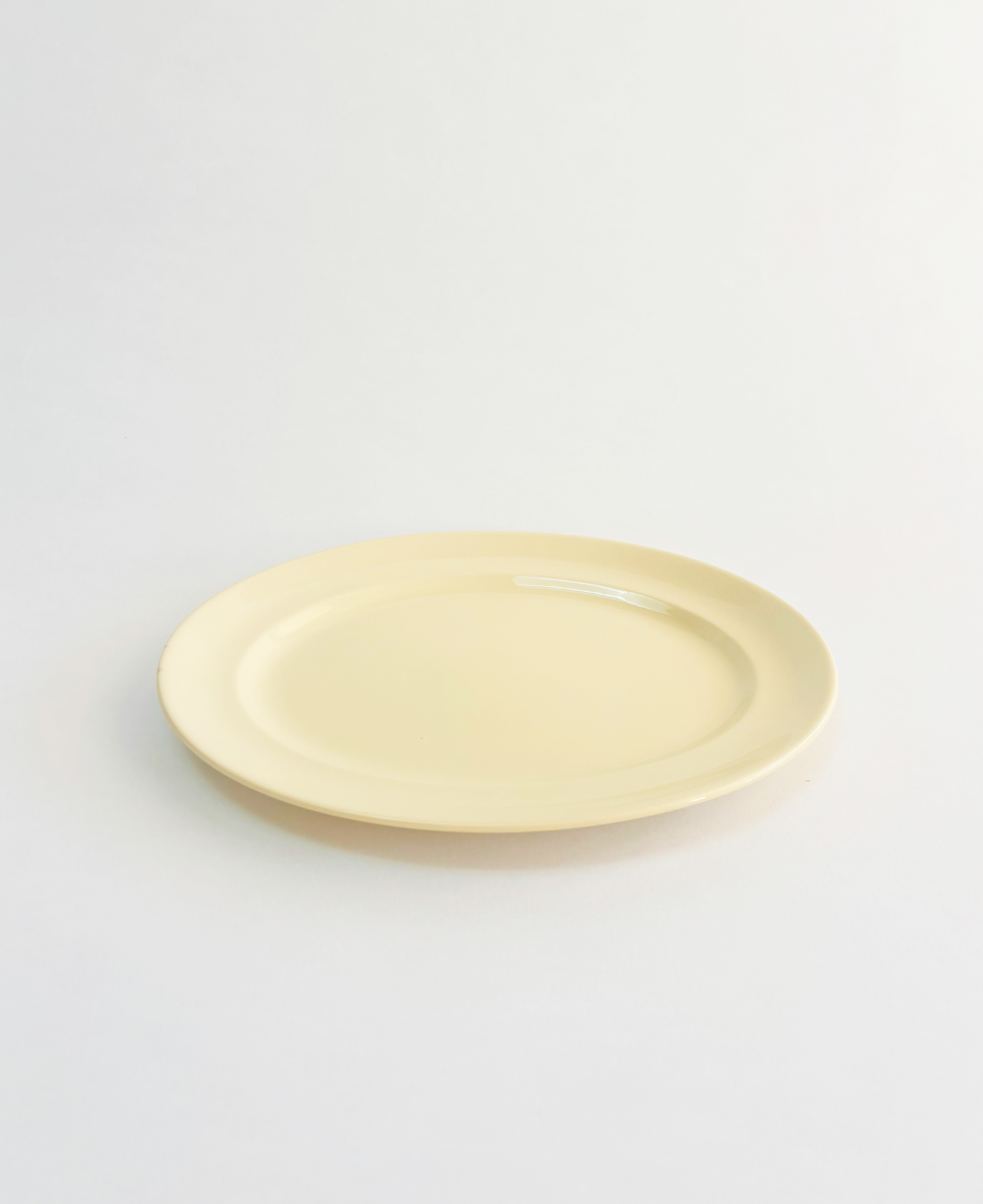 BUTTER YELLOW SERVING PLATE