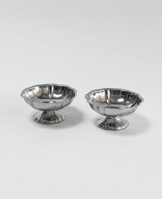 SET OF 2 PETAL COUPES