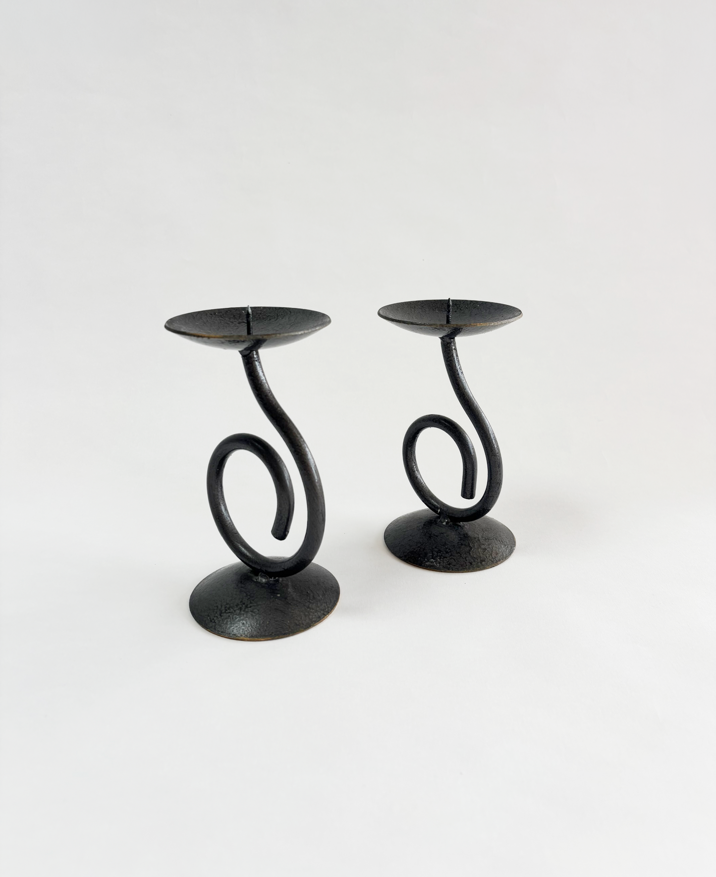 IRON CANDLESTICKS