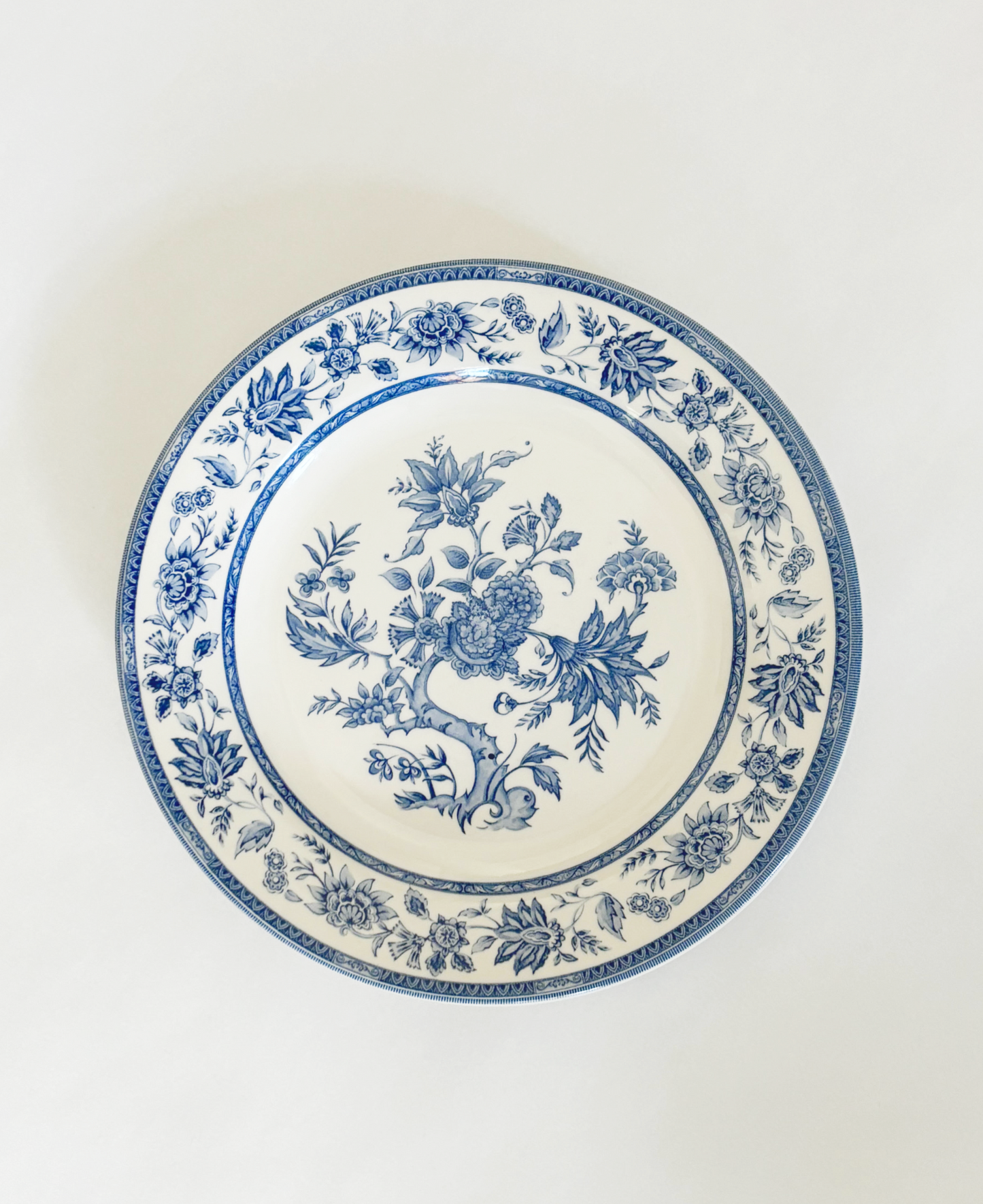BLUE INDIAN TREE DINNER PLATES