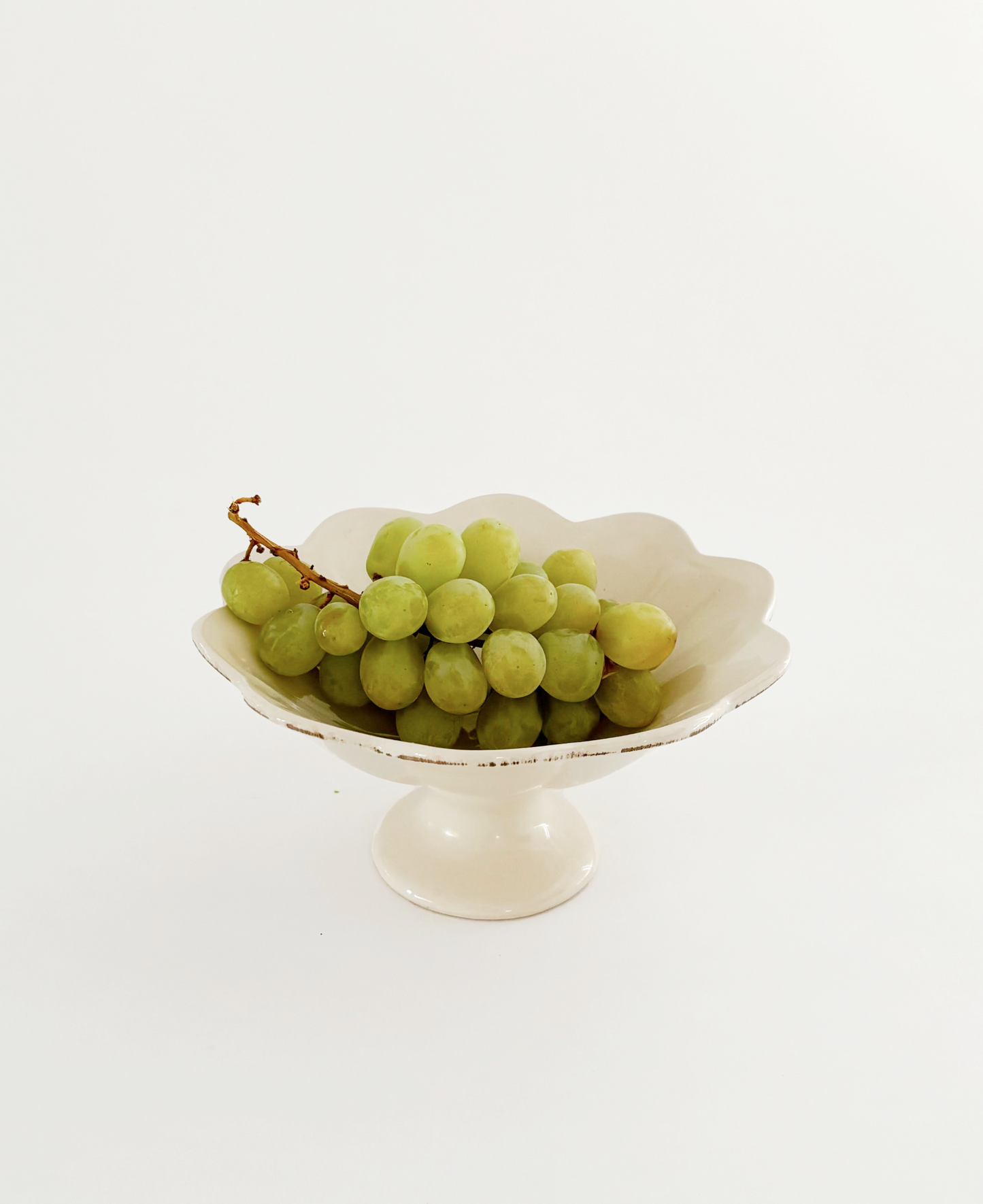 FLOWER PEDESTAL BOWL