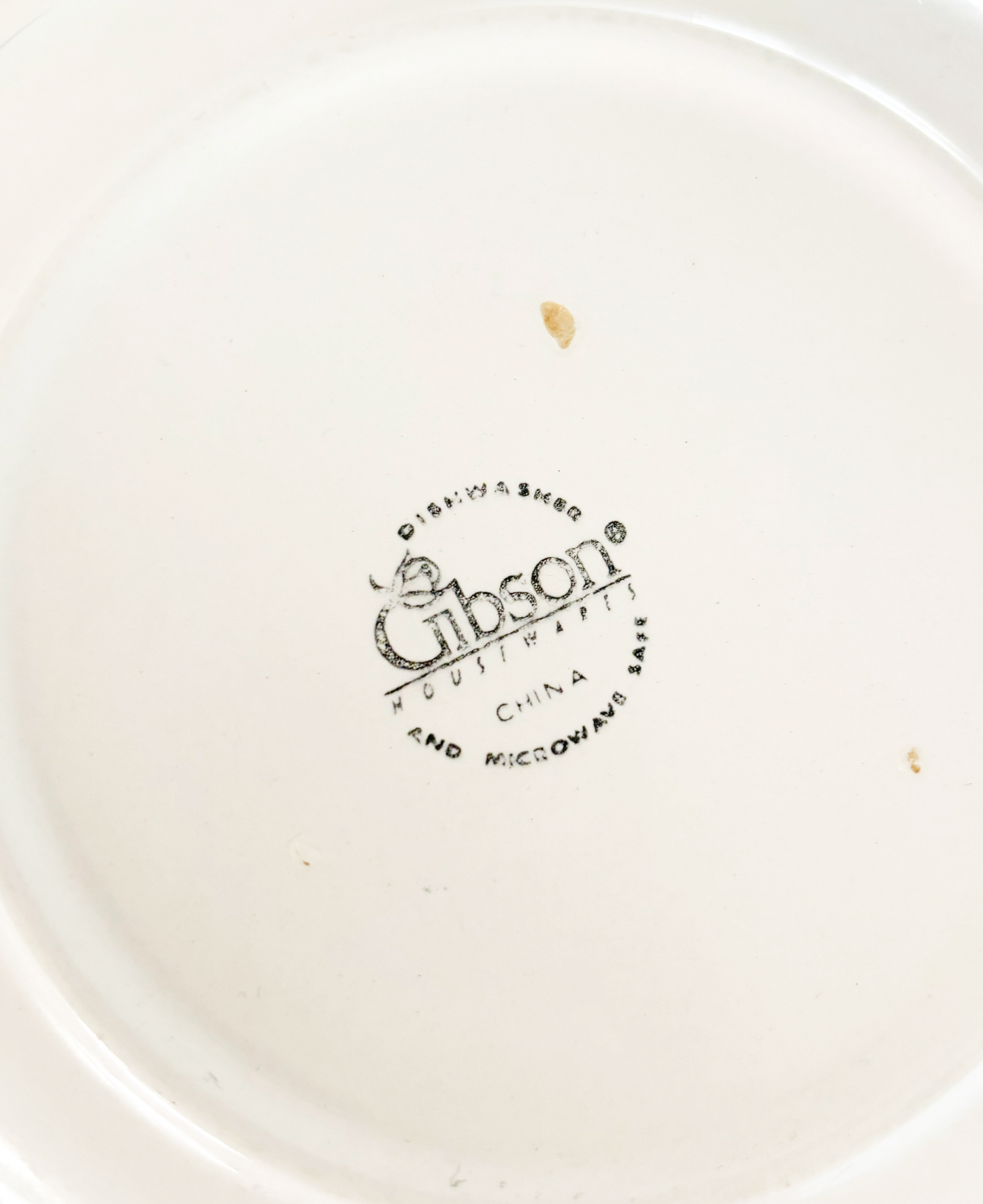 GIBSON BLUE SWIRL BOWL