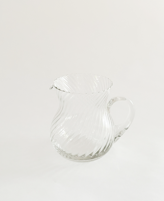 GLASS PITCHER