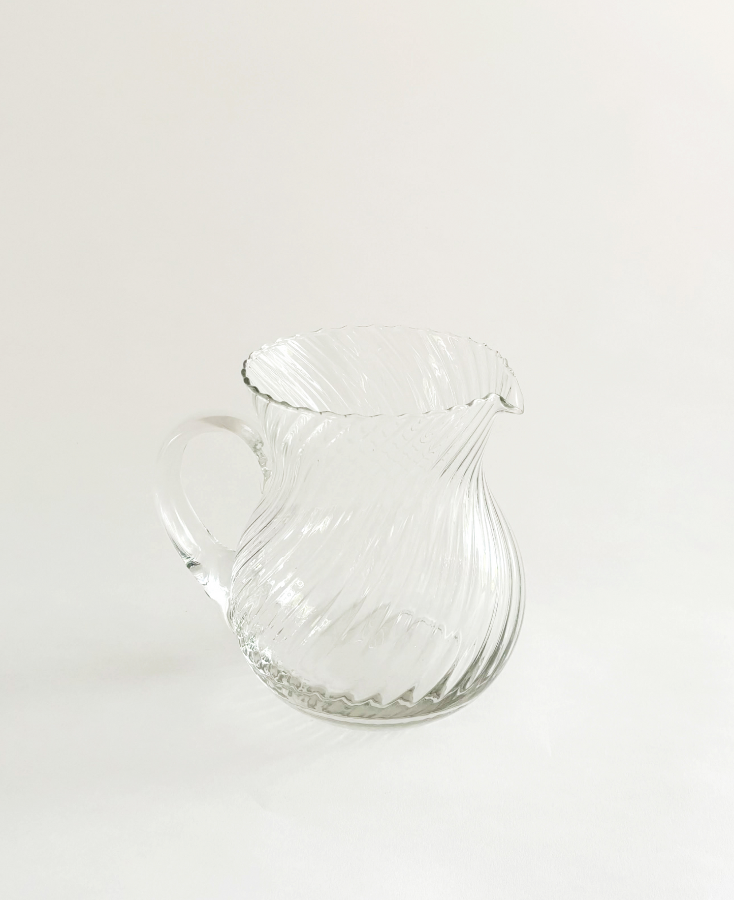 GLASS PITCHER