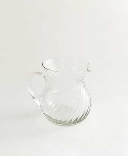 GLASS PITCHER