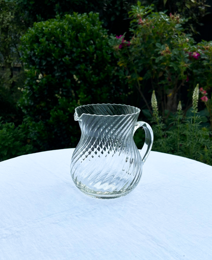 GLASS PITCHER