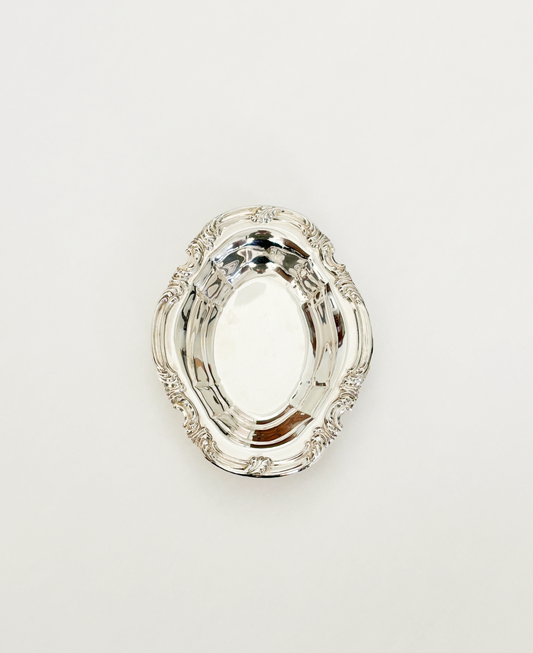 SILVER PLATED OVAL DISH