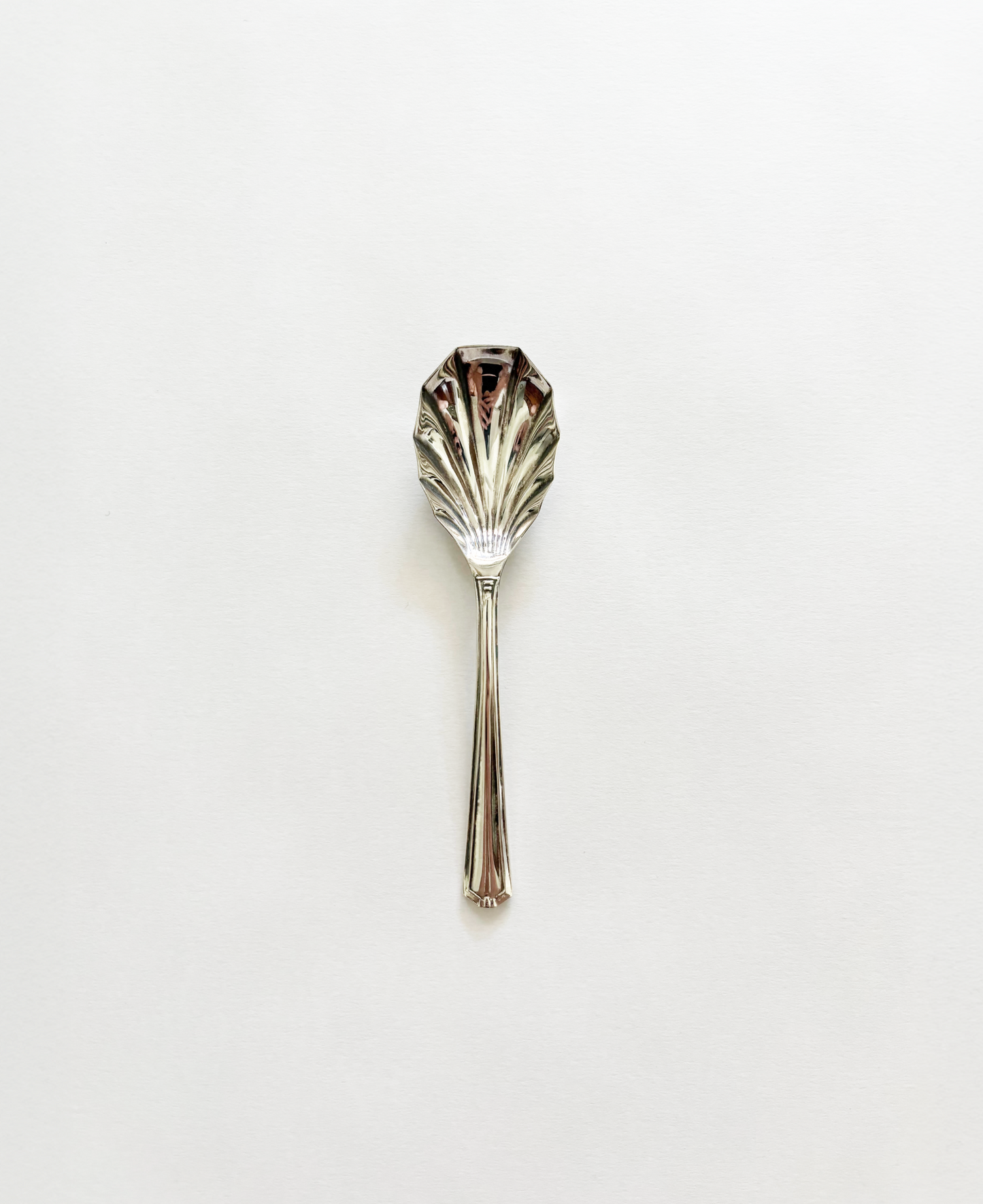 SILVER PLATE  SHELL SPOONS