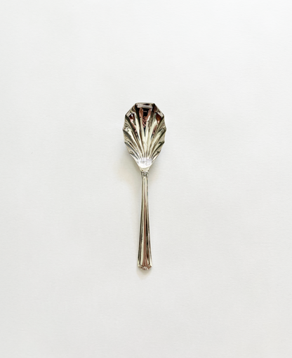 SILVER PLATE  SHELL SPOONS