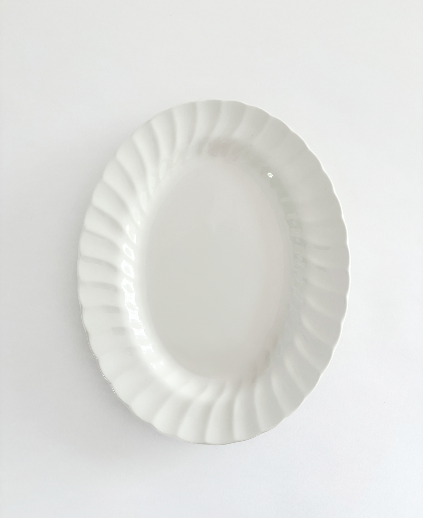 CHURCHILL CHELSEA WHITE OVAL PLATTER